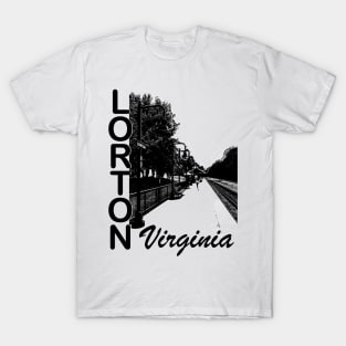 Lorton VRE - Black T-Shirt